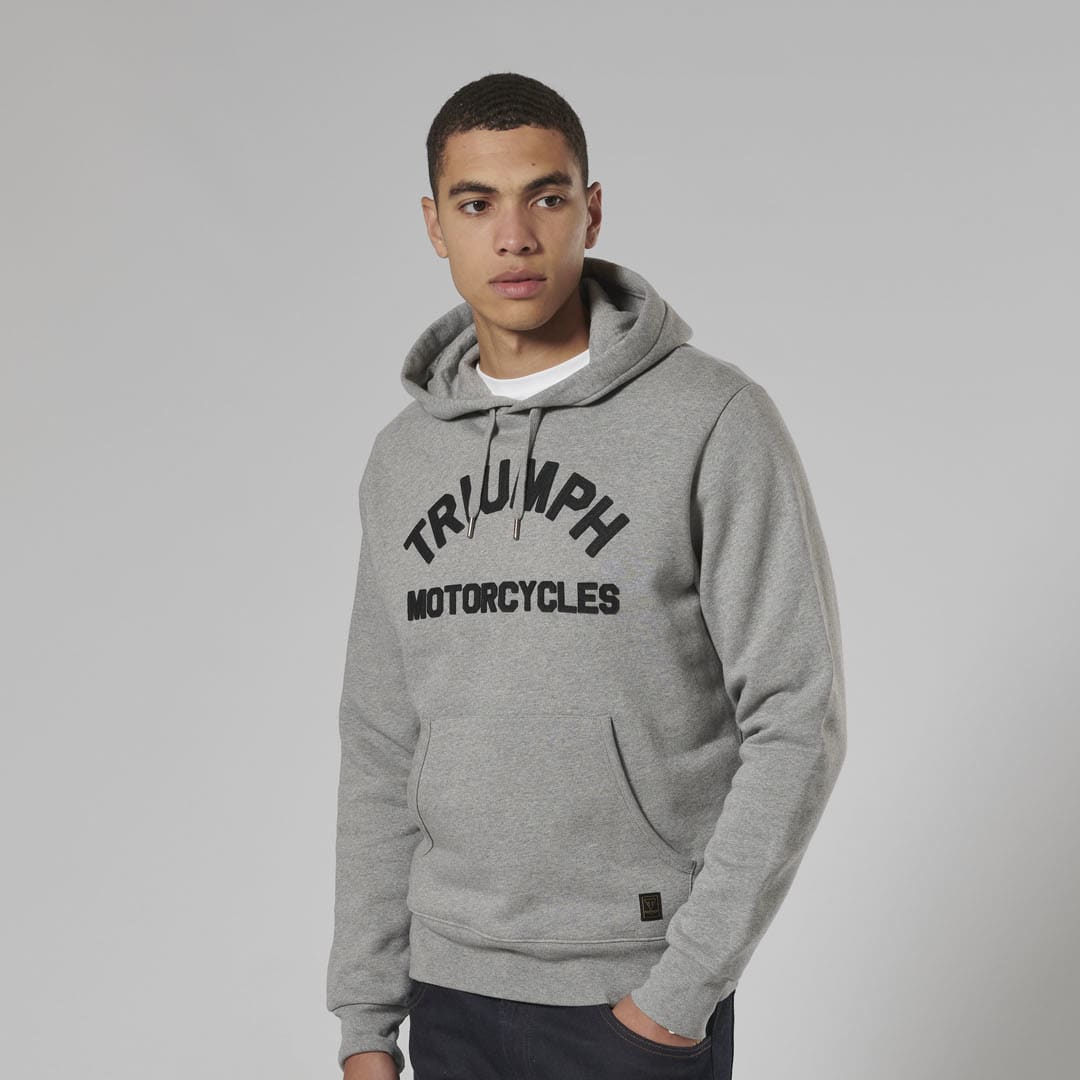 Triumph Carrick Hoodie Grey - Image 5