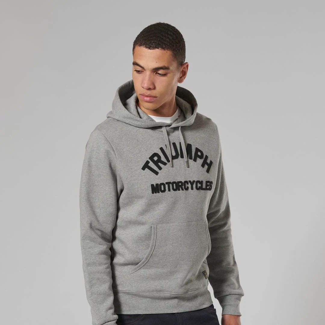 Triumph Carrick Hoodie Grey - Image 7