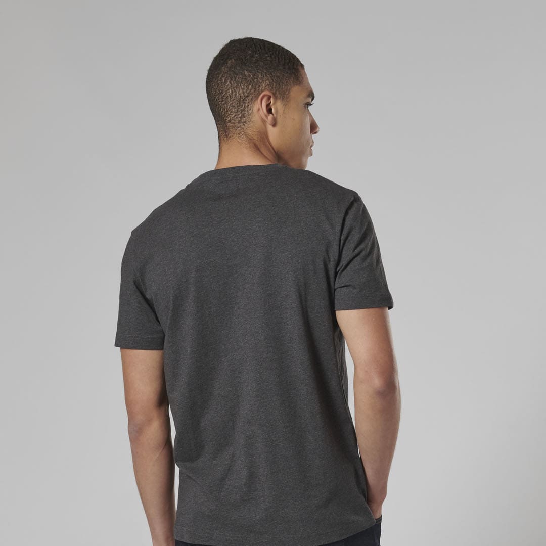 Triumph Mens Cartmel Black Marl & Black T Shirt - Image 8