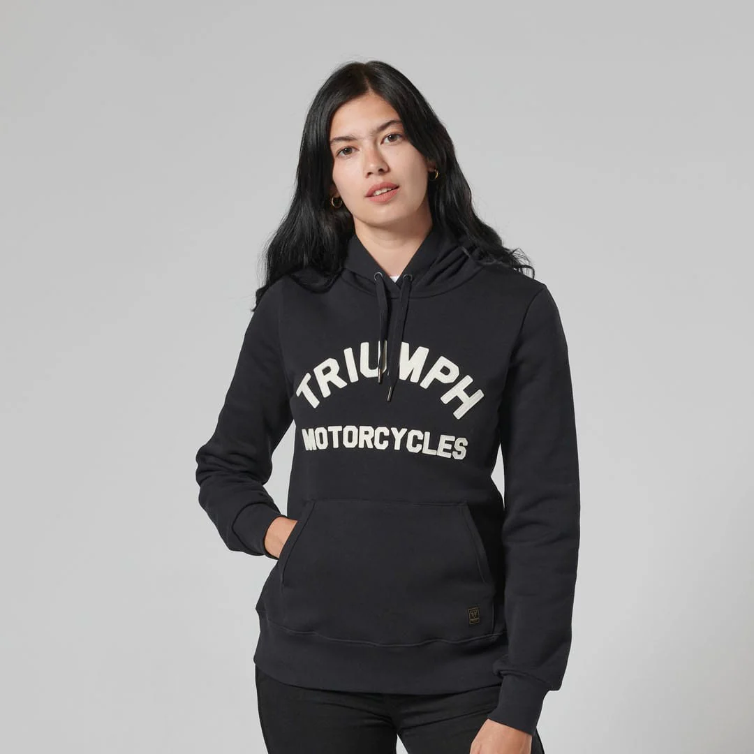 Triumph Ladies Orla Hoodie Black - Image 4