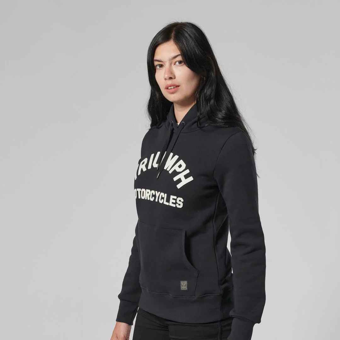 Triumph Ladies Orla Hoodie Black - Image 5