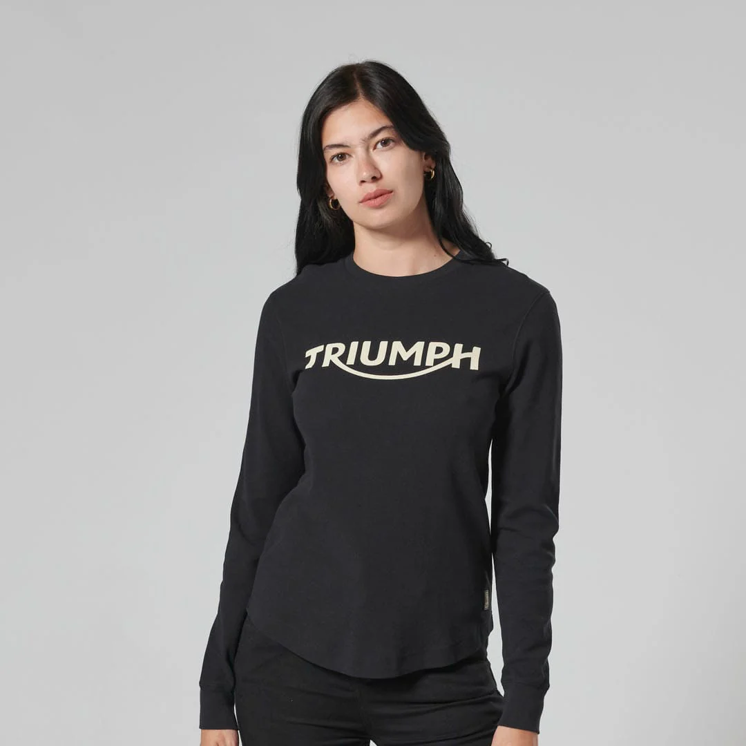Triumph Ladies Stoll Long Sleeved Waffle Top - Image 3