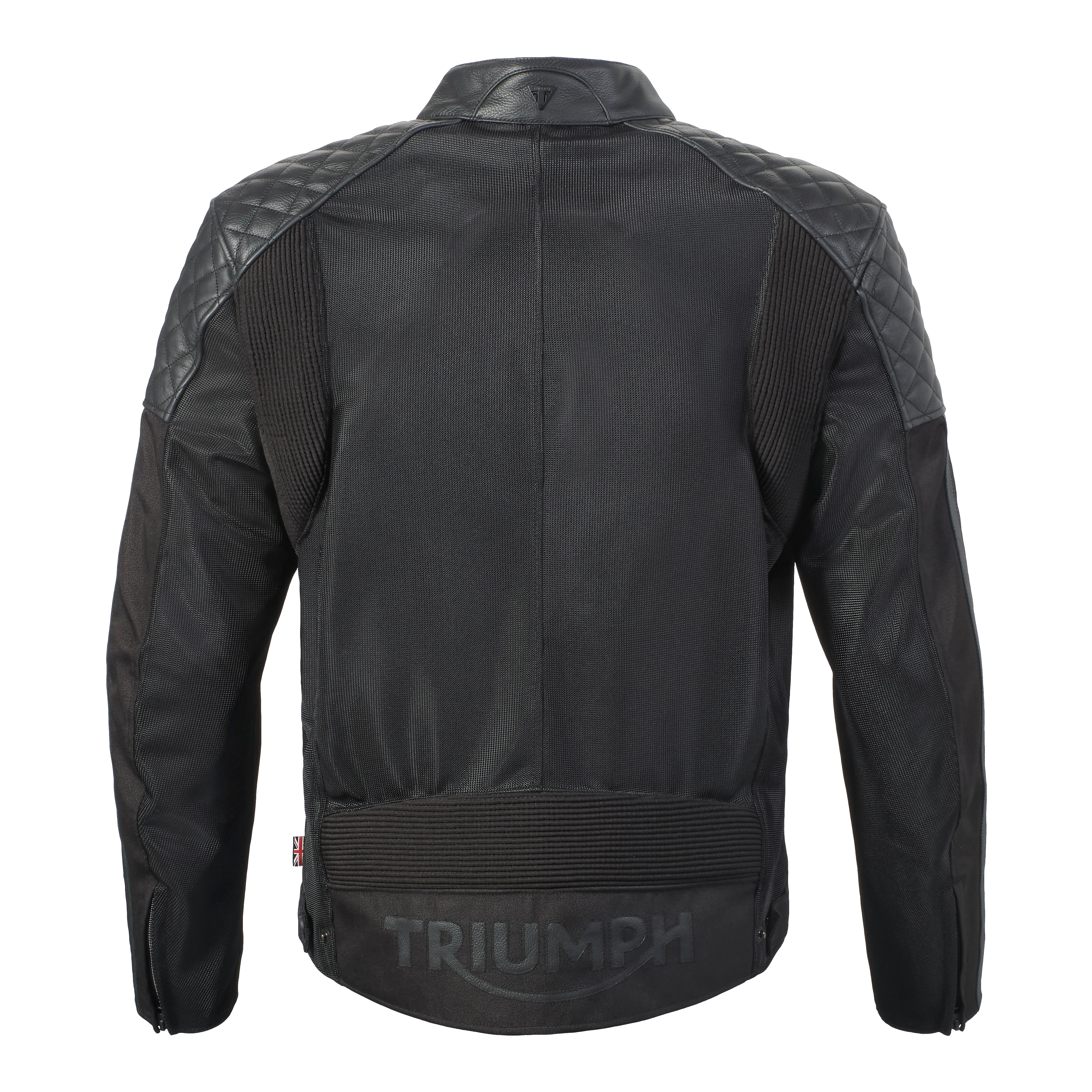 Triumph Mens Braddan Mesh 2 Jacket Black - Image 4