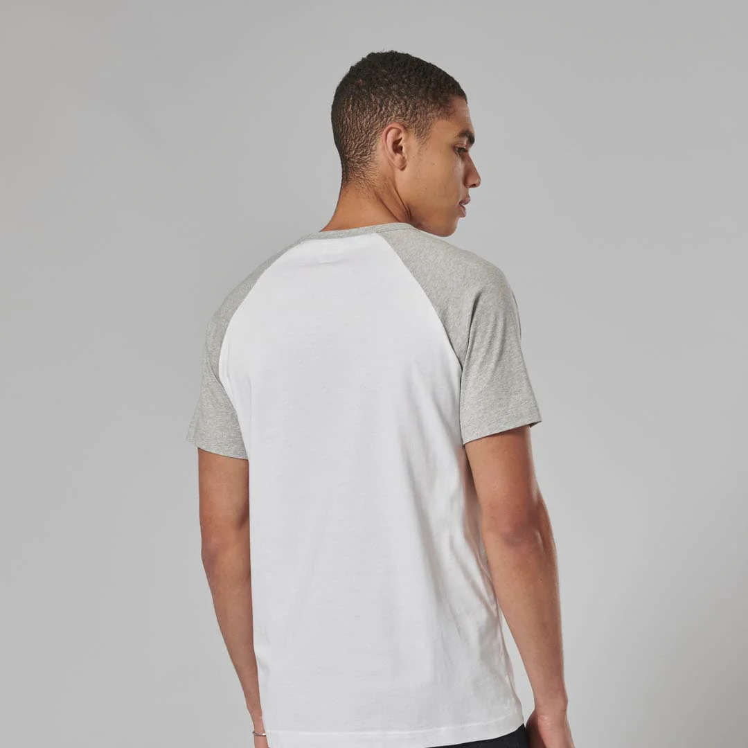 Triumph Mens Saltern White & Grey T Shirt - Image 6